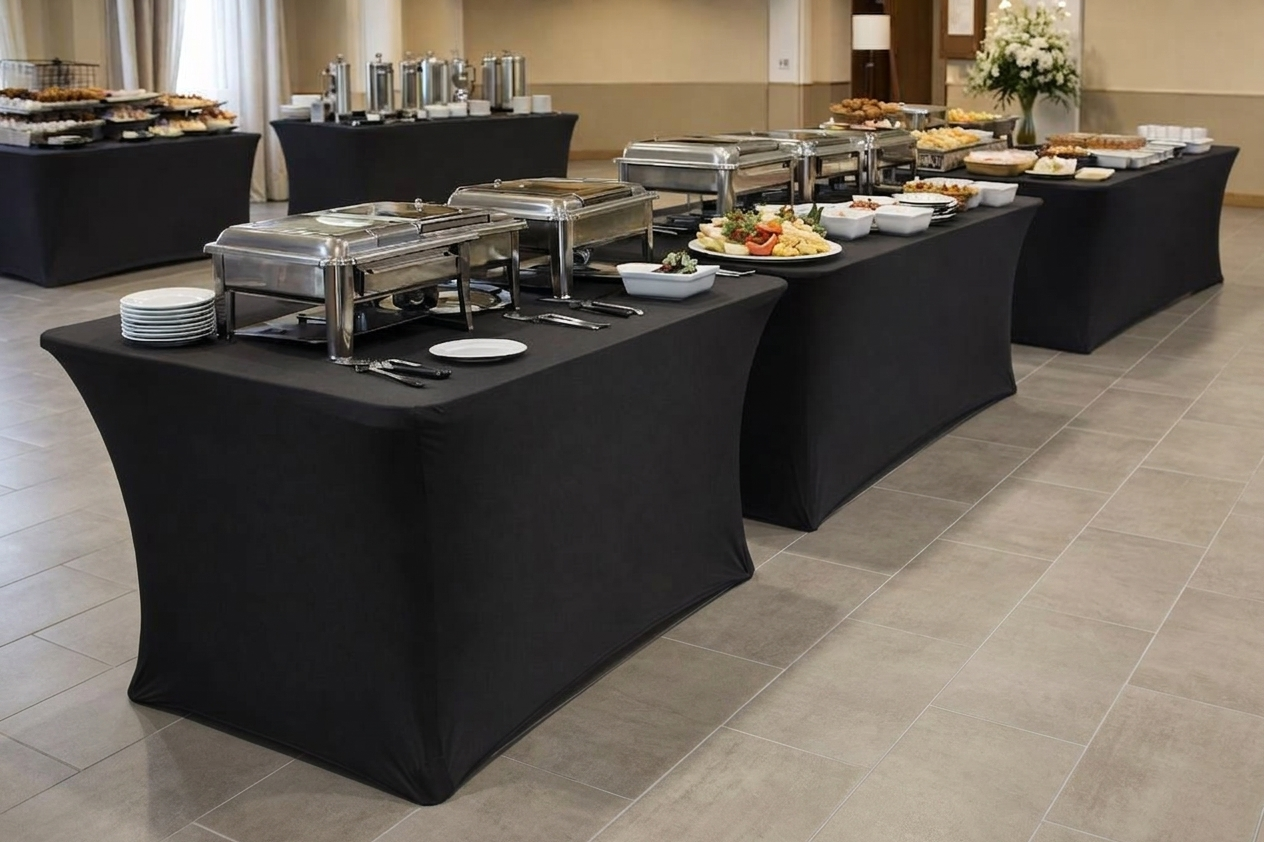 Spandex table covers